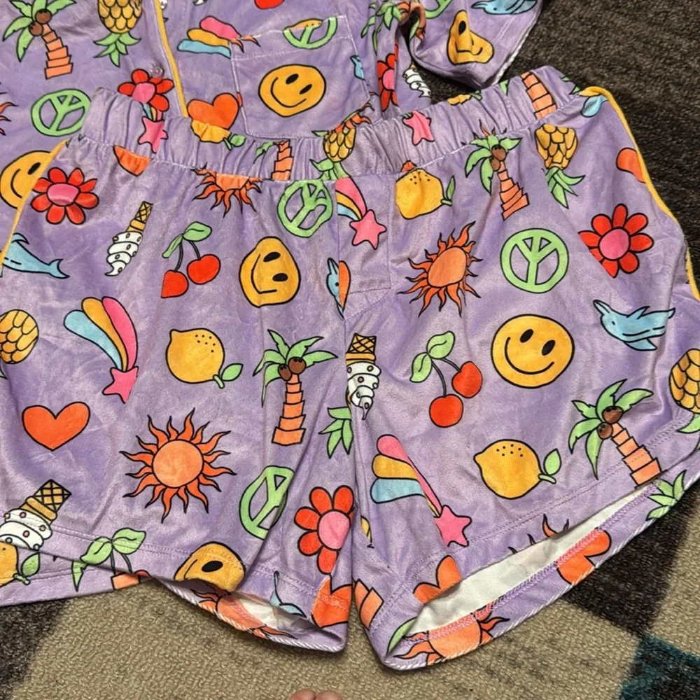 Art Class Sleepwear with Purple Trim size 16/18